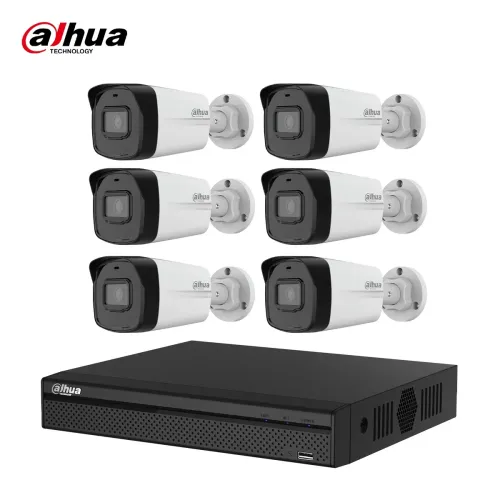 Dahua DH-IPC-HFW1230TL2-S5 6 Unit IP Camera With Package